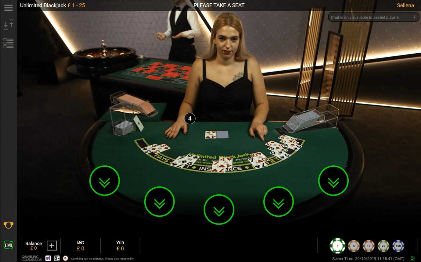 Casino area connected to comfortable lounge space